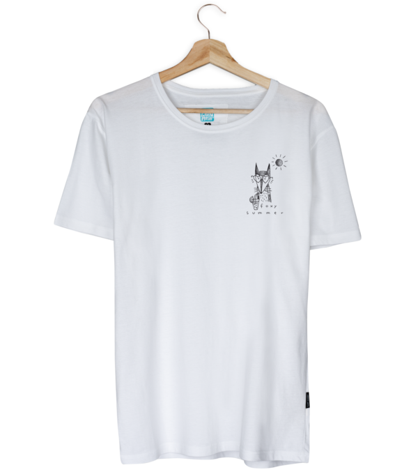 Shirt Foxy Summer Weiß