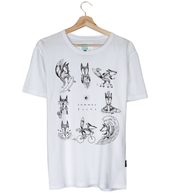Shirt Sommerfuchs Weiß