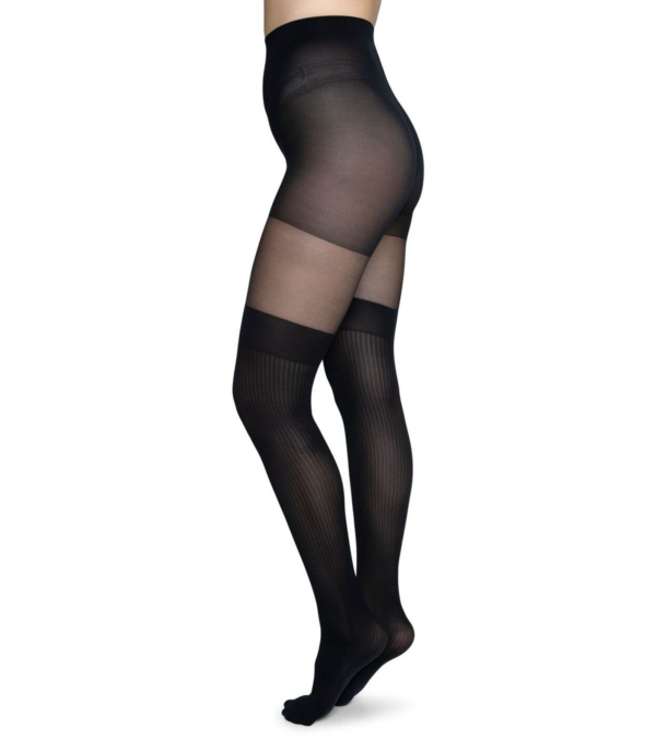 Tights Dagmar Over knee, Black