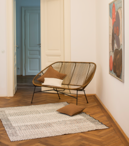 Teppich Marokko mit Saum, 150 x 200 cm – Bild 5