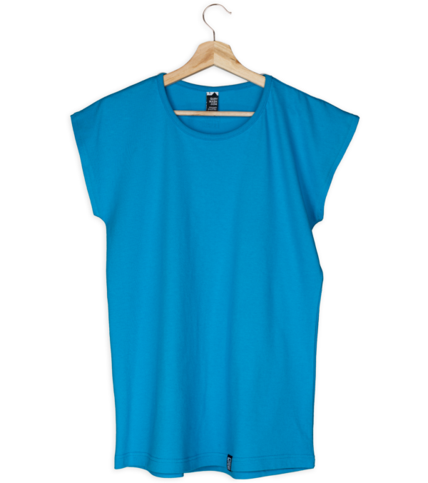 Basic Unisex-Shirt in kräftigem Blau