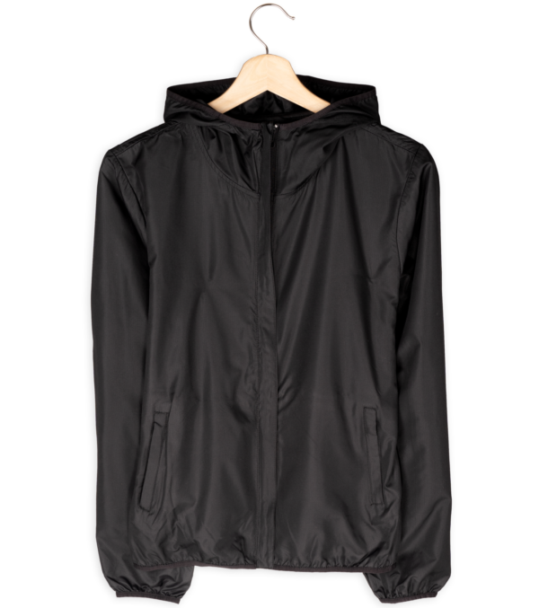 Leichte Damen-Windjacke Schwarz