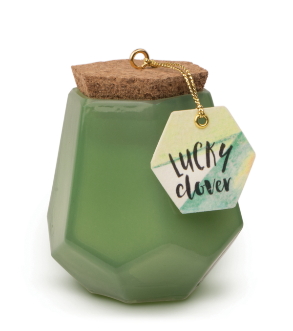 Scented candle Prism Lucky Clover