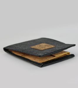 Piñatex® Wallet Black - Image 3