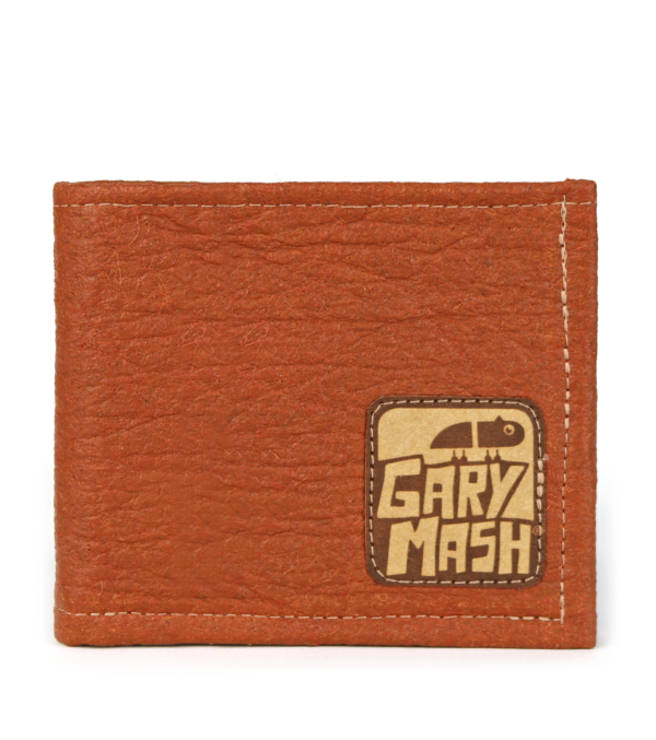 Piñatex® Wallet Cognac brown
