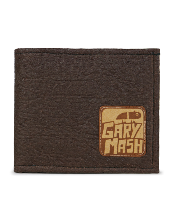 Piñatex® Wallet Dark Brown
