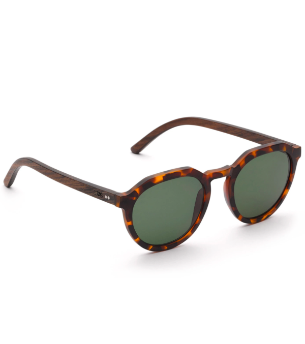 Sunglasses Leo Walnut Wood - Image 2