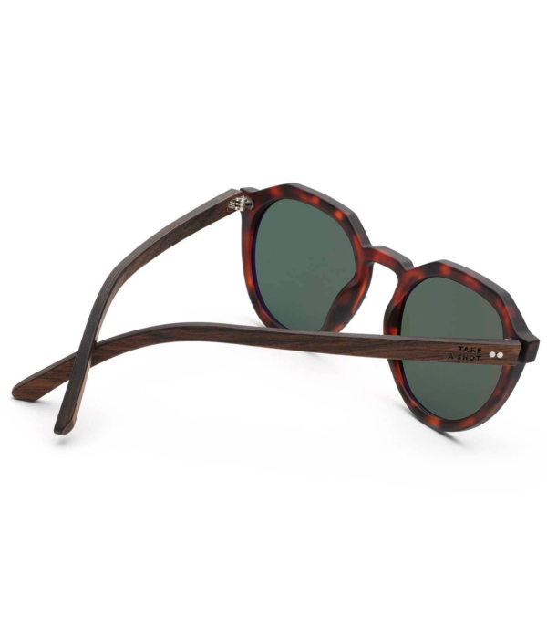 Sunglasses Leo Walnut Wood - Image 3