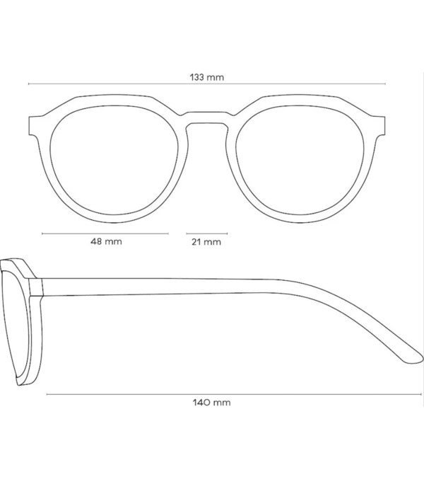 Sunglasses Leo Walnut Wood - Image 6