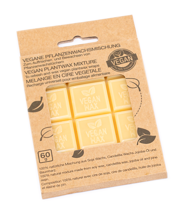 Set of Wax Wraps with DIY kit and Cleaning, vegan - Image 6