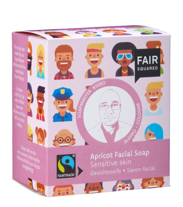 Facial Soap Apricot for sensitive skin, 160 g