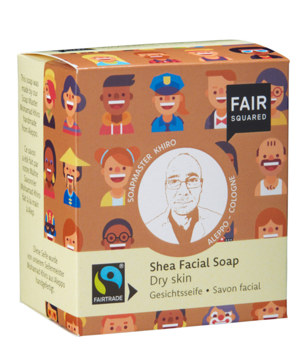 Facial Soap Shea for dry skin, 160 g