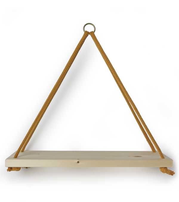 Wall shelf Triangle with Cotton cord - Image 11