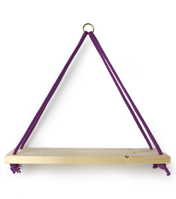 Wall shelf Triangle with Cotton cord - Image 7