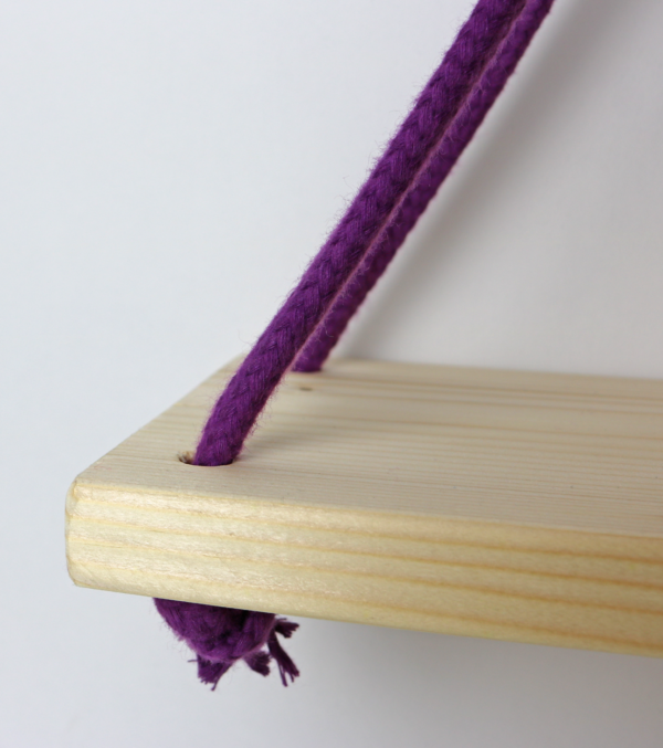 Wall shelf Triangle with Cotton cord - Image 8