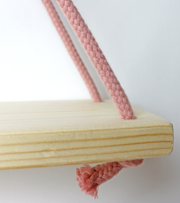 Wall shelf Triangle with Cotton cord - Image 14