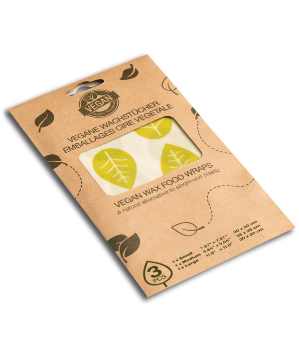 Vegan wax food wraps, set of 3 pcs. - Image 6