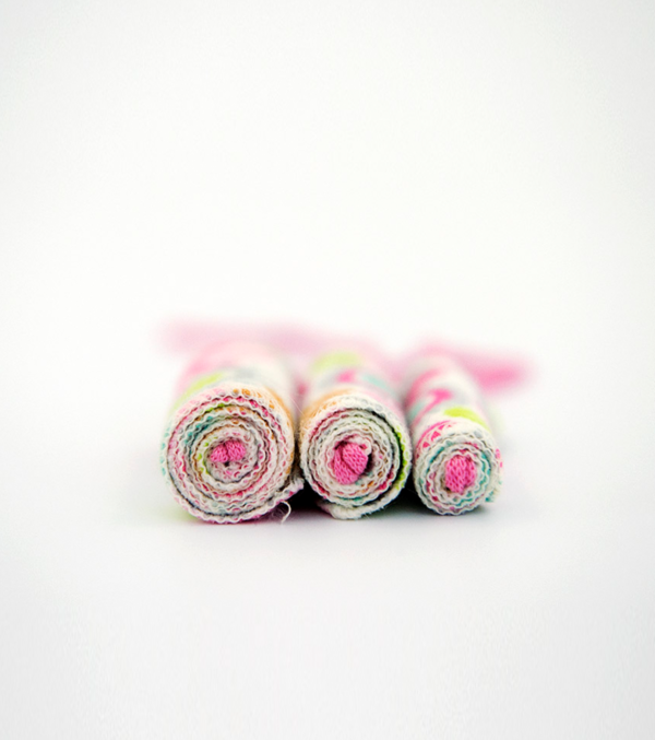 8 pcs. Organic Cotton Tampons, Flowers - Image 4