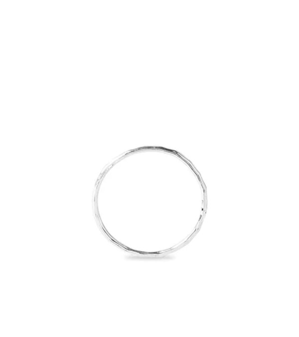 Delicate hammered ring - Image 4