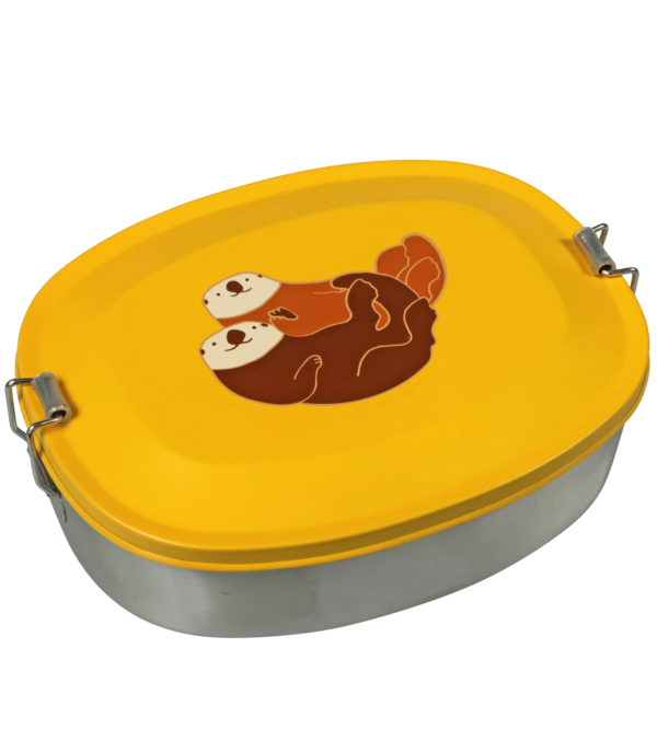 Kinder Lunchbox gelb, Otter