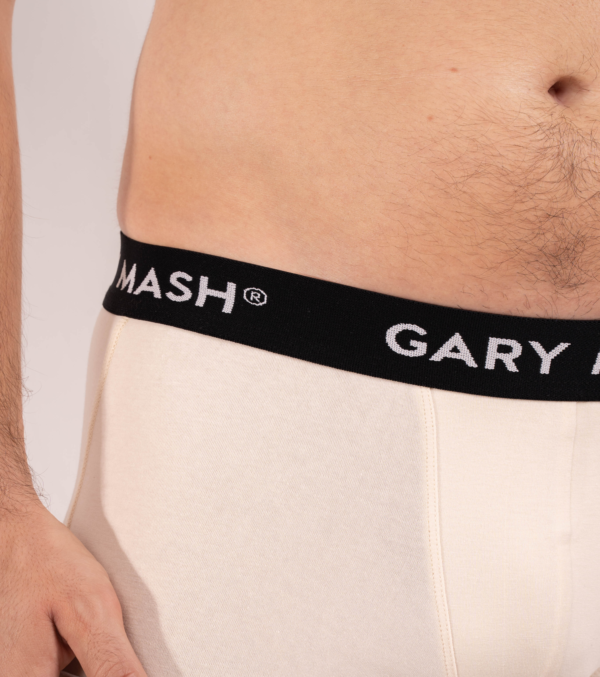Organic Mens Boxer Briefs ivory - Image 5