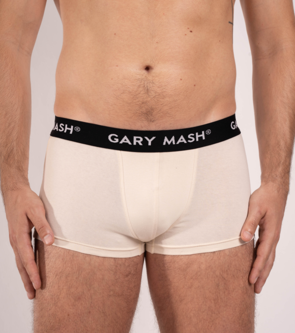 Organic Mens Boxer Briefs ivory - Image 4