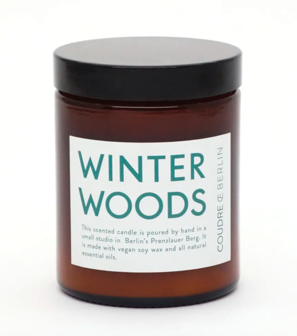 Scented Candle in a glass, Winter Woods - Image 2