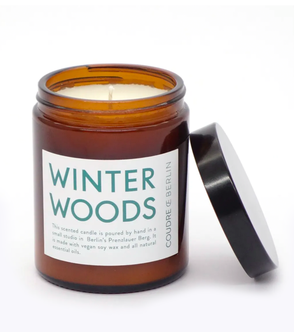 Scented Candle in a glass, Winter Woods