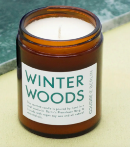 Duftkerze im Glas, Winter Woods – Bild 3