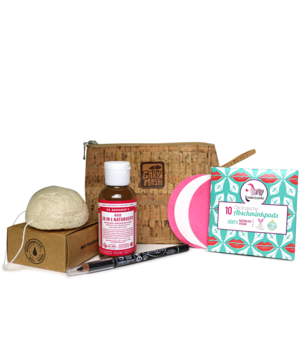 "On the go" - Cosmetic bag with Content