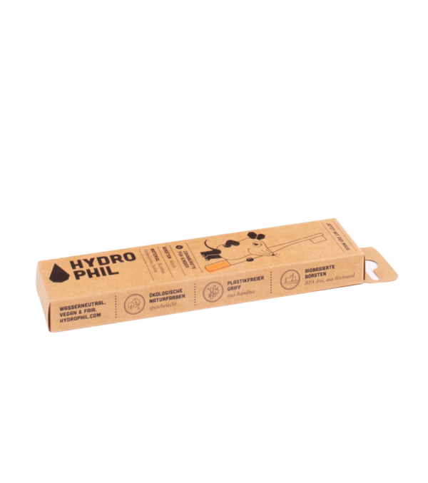 Bamboo children's toothbrush extra soft, Mouse - Image 2