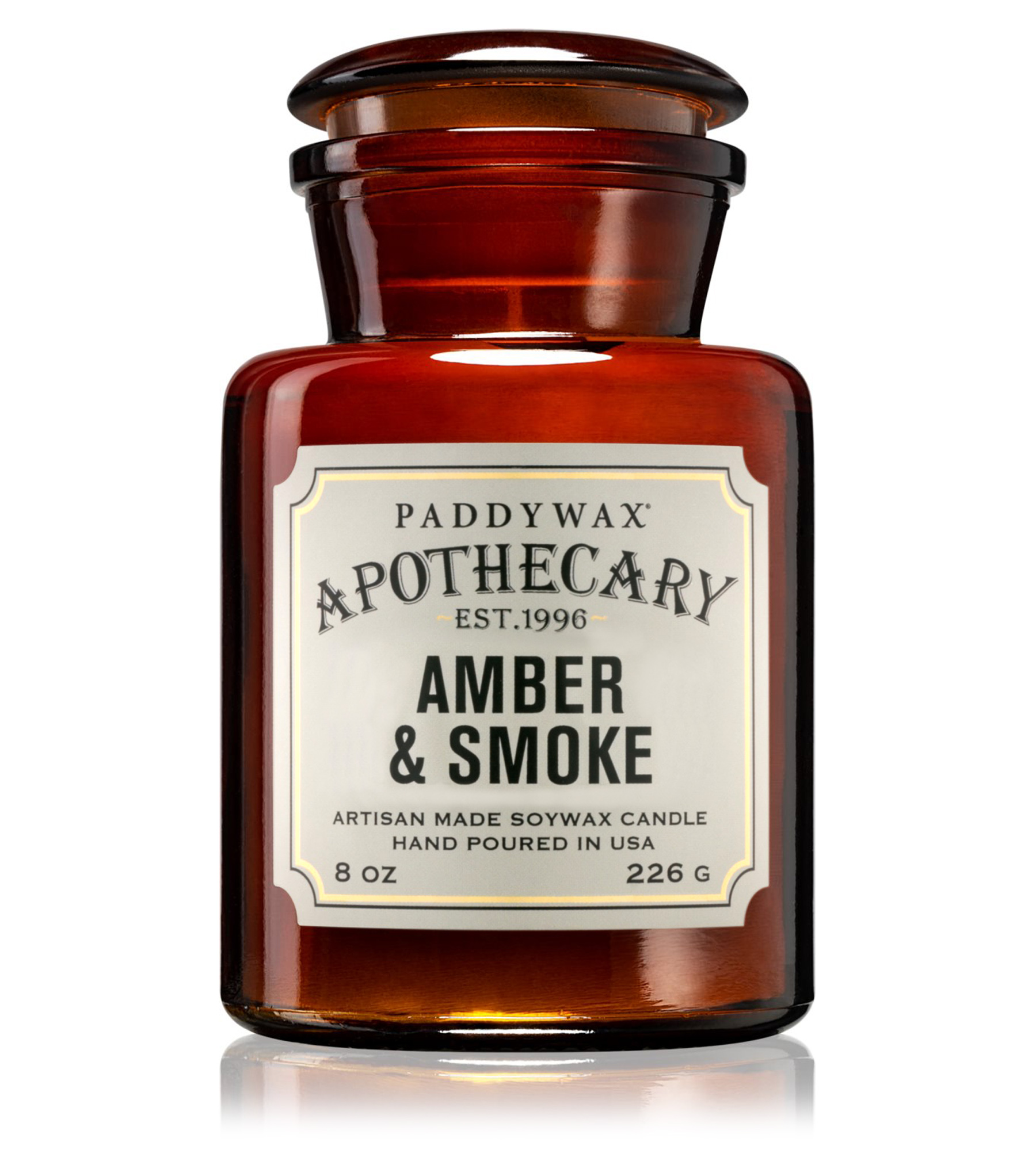 Scented candle Apothecary Amber & Smoke