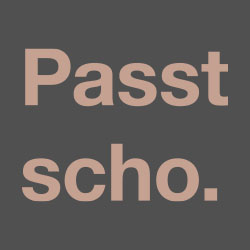 Passt scho.