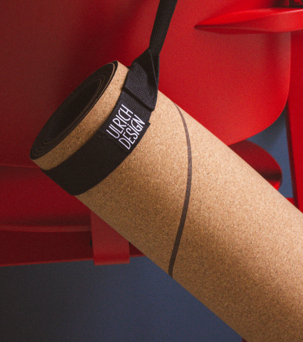 Kork Yoga Matte Symmetric – Bild 5