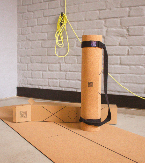 Kork Yoga Matte Symmetric – Bild 2