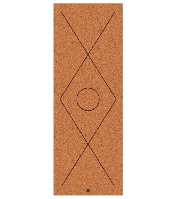 Kork Yoga Matte Symmetric