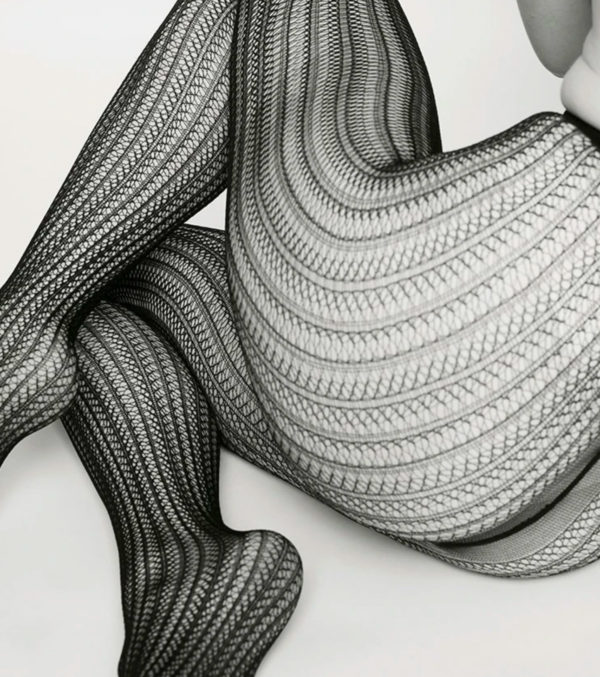 Fishnet Tights Selma black - Image 4