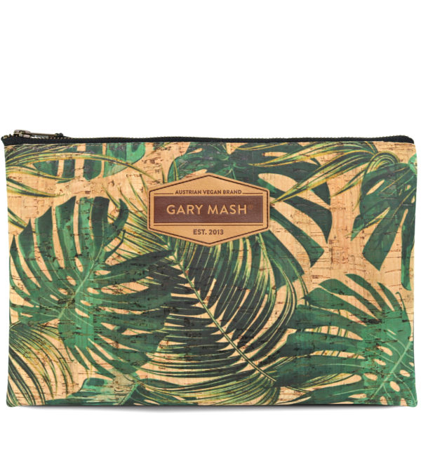 Cork Clutch Handbag Palm Trees