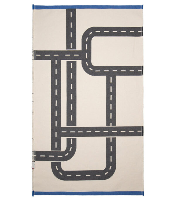 Teppich Straße mit Saum, 75 x 120 cm – Bild 2