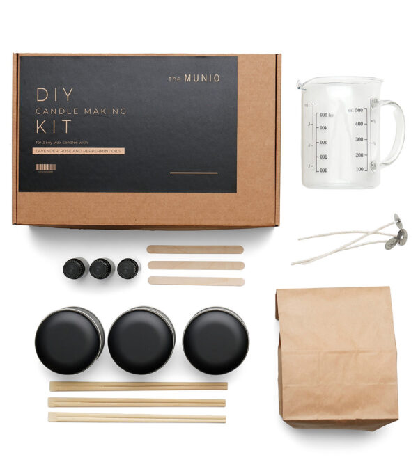 DIY Kit for making 3 Scented Candles