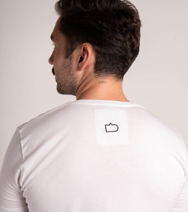 Shirt Baumstamm weiß – Bild 5