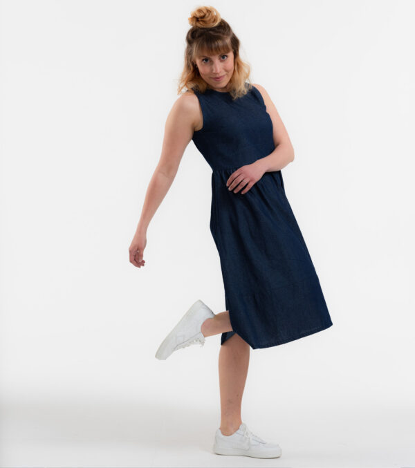 Dress Wylie made of light Denim - Image 2