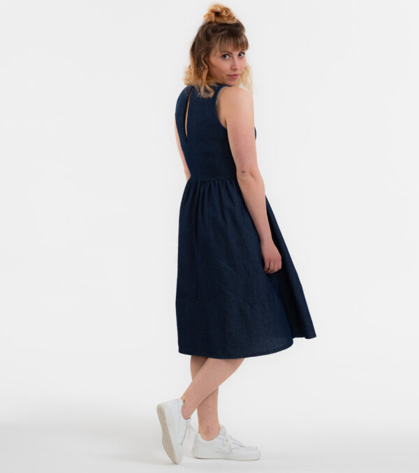 Dress Wylie made of light Denim - Image 4