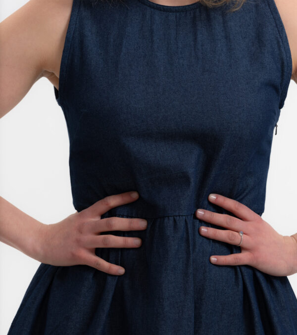 Dress Wylie made of light Denim - Image 5