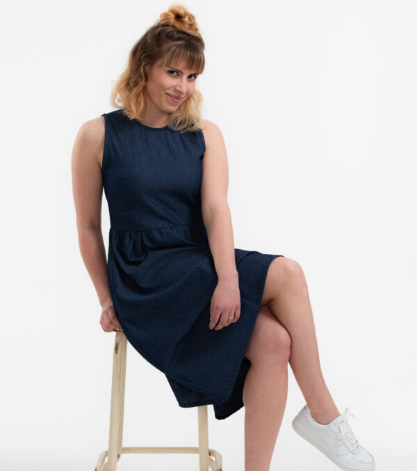 Dress Wylie made of light Denim - Image 7