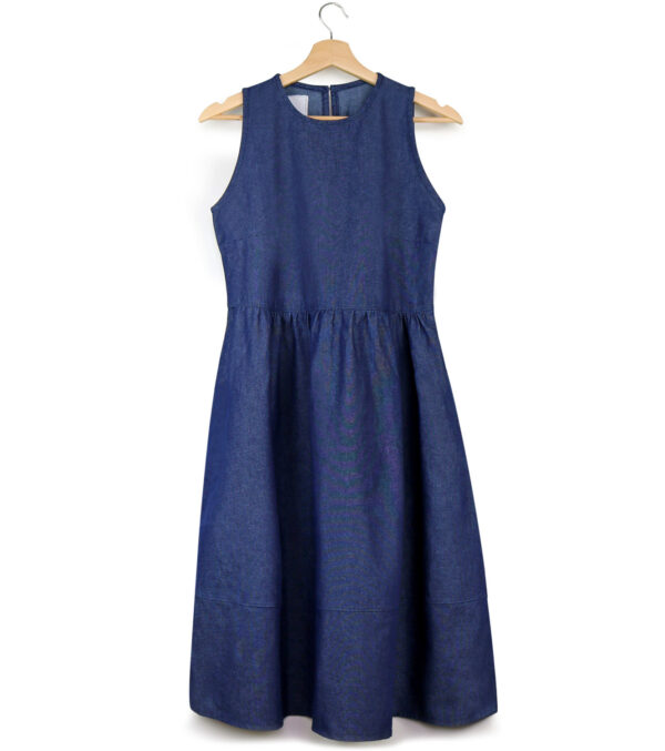 Dress Wylie made of light Denim