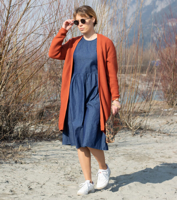 Dress Wylie made of light Denim - Image 3