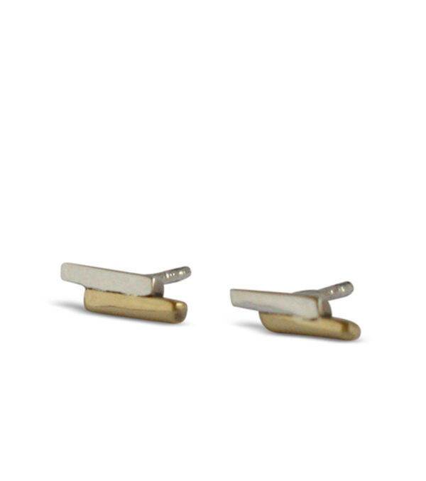 Ohrstecker Two Tone Bars