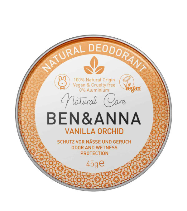 Deodorant Cream Vanilla Orchid, flowery-sweet, 45 g