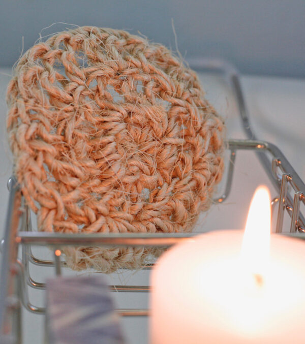 Peeling Schwamm aus Sisal – Bild 2